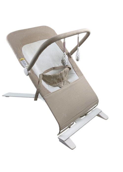 Shop Baby Delight Alpine Deluxe Portable Bouncer, Organic Oat at GoodBuy Gear