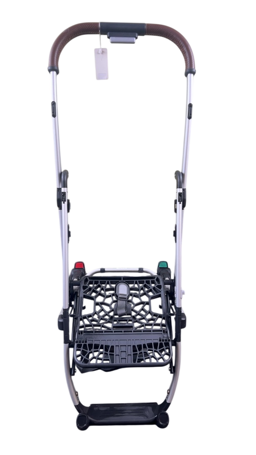 Shop DRAFT - UPPAbaby MINU Stroller Frame Only, Silver with Saddle Leather, unknown at GoodBuy Gear