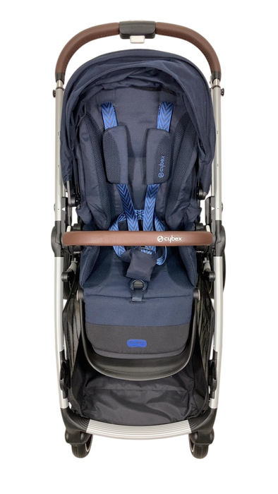Shop Cybex Gazelle S Modular Stroller, 2024, Ocean Blue, Silver Frame at GoodBuy Gear