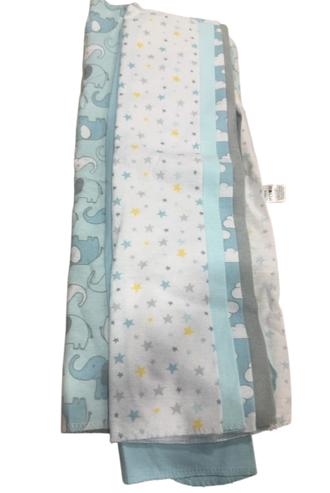 Shop Hudson Baby Set of Receiving Blankets, Set of 7, Boy New Elephant at GoodBuy Gear
