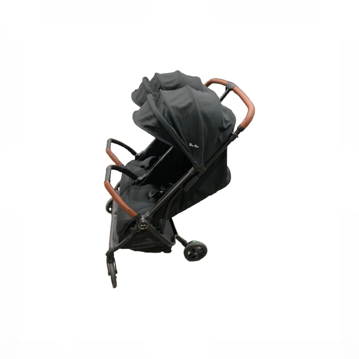 Shop Silver Cross Jet Double Travel Stroller, 2025, Black at GoodBuy Gear