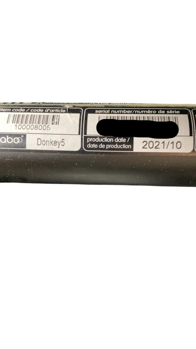 Shop Bugaboo Donkey 5 Mono Stroller, 2021, Midnight Black, Graphite, Midnight Black at GoodBuy Gear