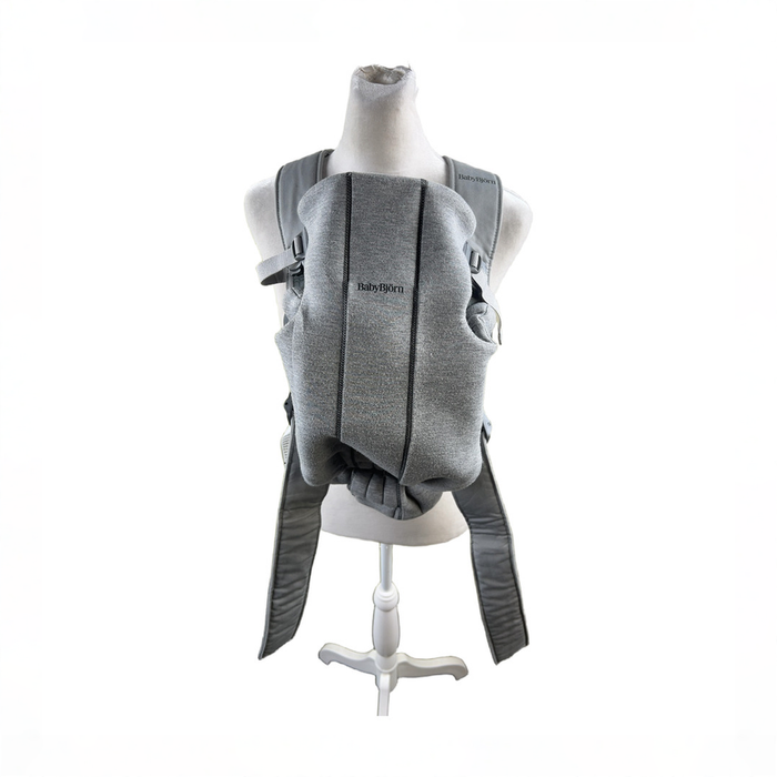 Shop BabyBjorn Baby Carrier Mini, Light Gray 3D Jersey at GoodBuy Gear