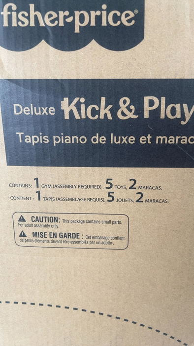 Shop Fisher Price Deluxe Kick & Play Piano Gym, Green at GoodBuy Gear