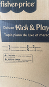 Shop Fisher Price Deluxe Kick & Play Piano Gym, Green at GoodBuy Gear