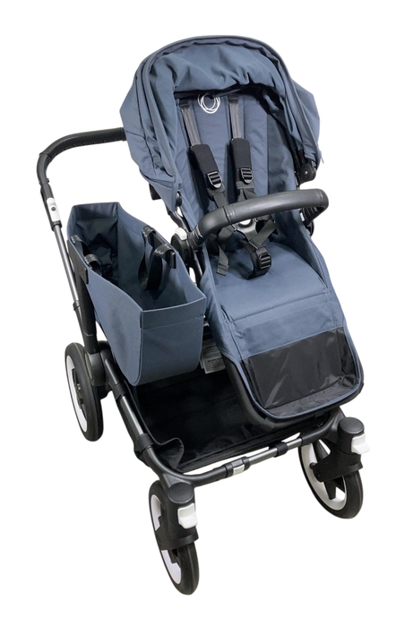 Shop Bugaboo Donkey 5 Mono Stroller, 2021, Graphite, Stormy Blue, Stormy Blue at GoodBuy Gear