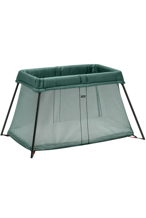 used BabyBjorn Travel Crib Light, Dark Green