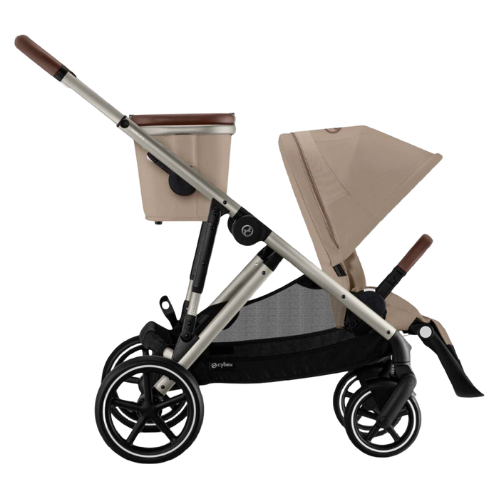 Shop Cybex Gazelle S Modular Stroller, 2025, Almond Beige, Taupe Frame at GoodBuy Gear