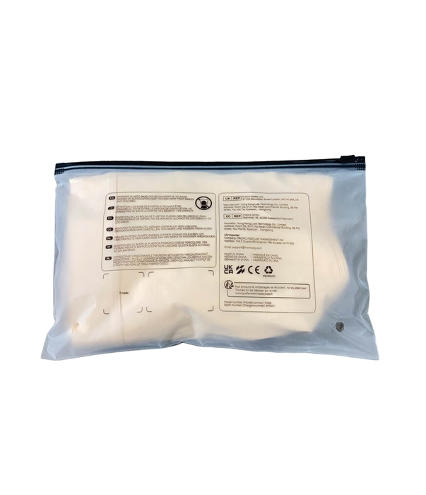 secondhand Momcozy Hands-Free Nursing And Pumping Bra, Large, Beige