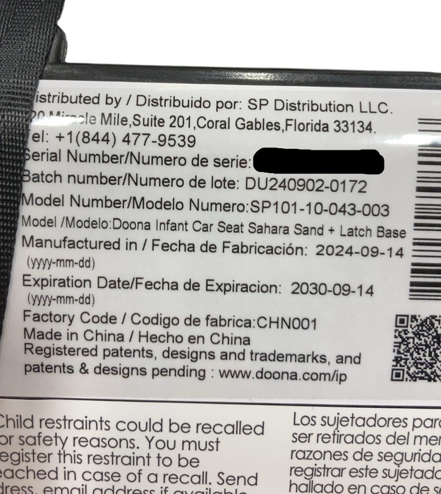 Shop Doona Infant Car Seat & Stroller Combo, 2024, Sahara Sand at GoodBuy Gear