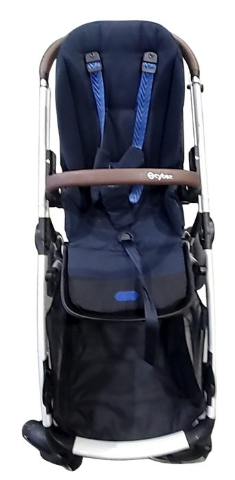 Shop Cybex Gazelle S Modular Stroller, 2024, Ocean Blue, Silver Frame at GoodBuy Gear