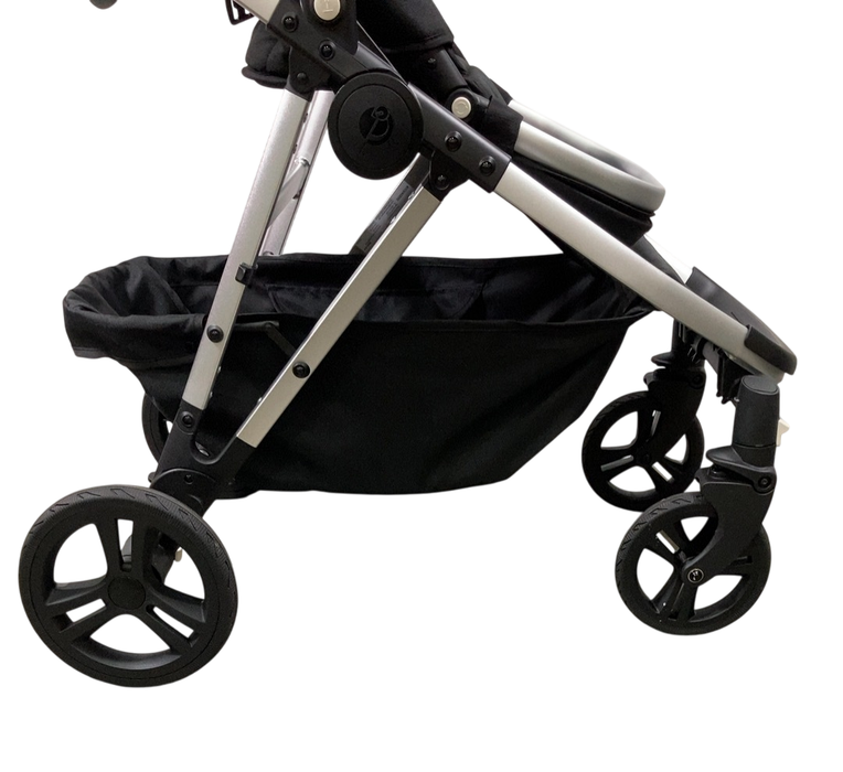 Shop Mockingbird Single to Double 2.0 Stroller, 2025, Black, Silver With Penny Leather, Windowpane at GoodBuy Gear