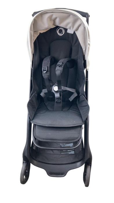 Shop Bugaboo Dragonfly Stroller, 2023, Black, Midnight Black, Misty White at GoodBuy Gear