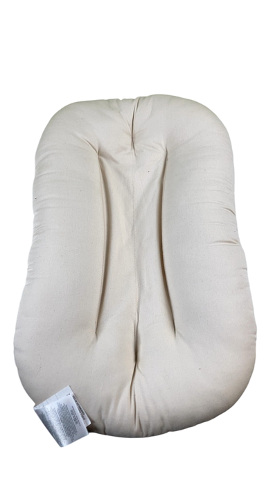 Shop Snuggle Me Organic Sensory Infant Lounger with Cover, Moss, Natural at GoodBuy Gear