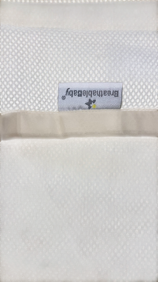 Shop Breathable Baby Mesh Crib Liner, Full Size/4 Sides, Natural Ecru at GoodBuy Gear