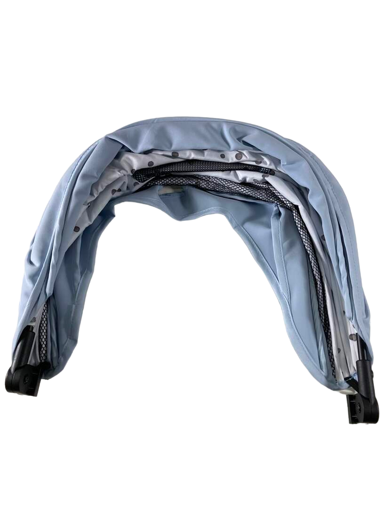 Mockingbird NonExtendable Canopy with Sun Shade, Sky, Watercolor Drop