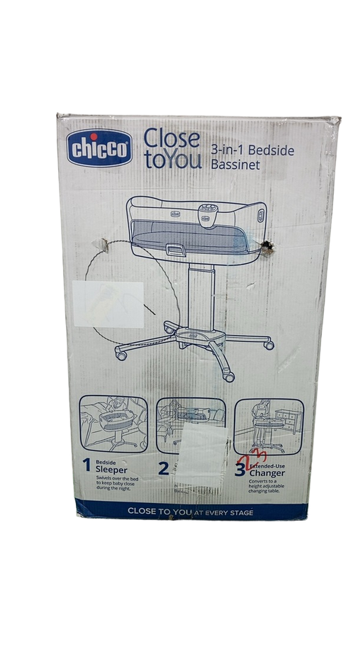 Shop Chicco Close To You 3-in-1 Bedside Bassinet, Dove at GoodBuy Gear
