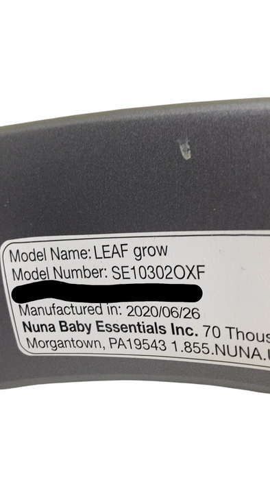 Shop Nuna LEAF Grow Seat, Oxford at GoodBuy Gear