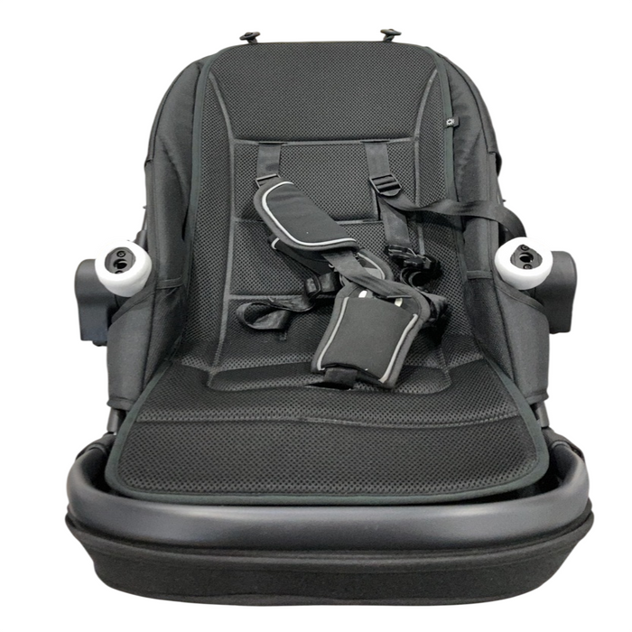 Shop Mockingbird Single to Double 3.0 Stroller, 2025, Oat, Charcoal with Penny Leather at GoodBuy Gear