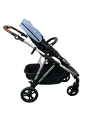 Shop Mockingbird Single to Double 2.0 Stroller, 2024, Silver With Penny Leather, Sky, Watercolor Drops at GoodBuy Gear