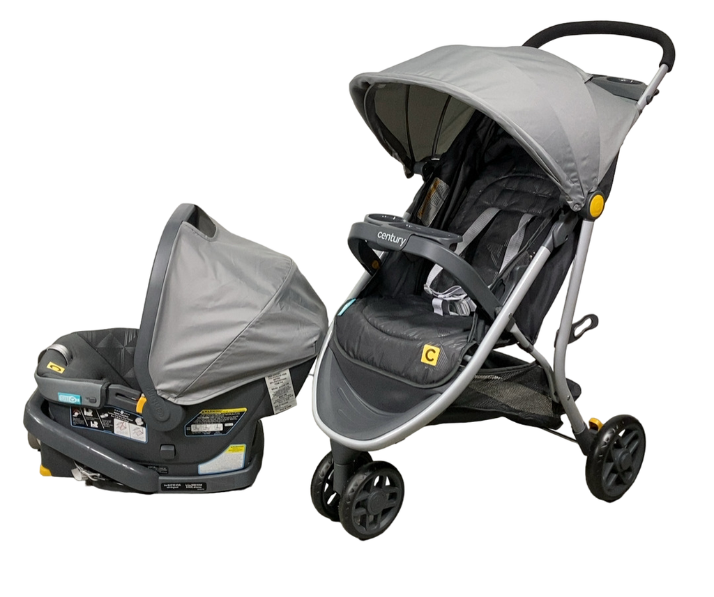 century car seat stroller Century Stroll On 3-Wheel 2-in-1 Lightweight Travel System, 2022, Metr