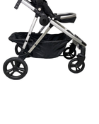 secondhand Mockingbird Single to Double Stroller, Silver with Penny Leather, Windowpane, Black , 2023