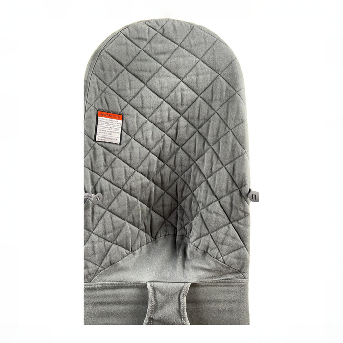 Shop BabyBjorn Bouncer Bliss, Anthracite Cotton Classic Quilt, Dark Gray Frame at GoodBuy Gear