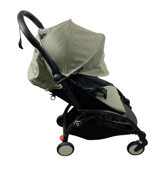 Shop Stokke YOYO3 Complete Stroller, 2024, Black, Olive at GoodBuy Gear