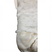 Shop Halo Sleepsack Swaddle Plushy Dot Velboa, Cream, Newborn at GoodBuy Gear