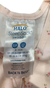 Shop Halo SleepSack Swaddle, Small, Pink Floral at GoodBuy Gear