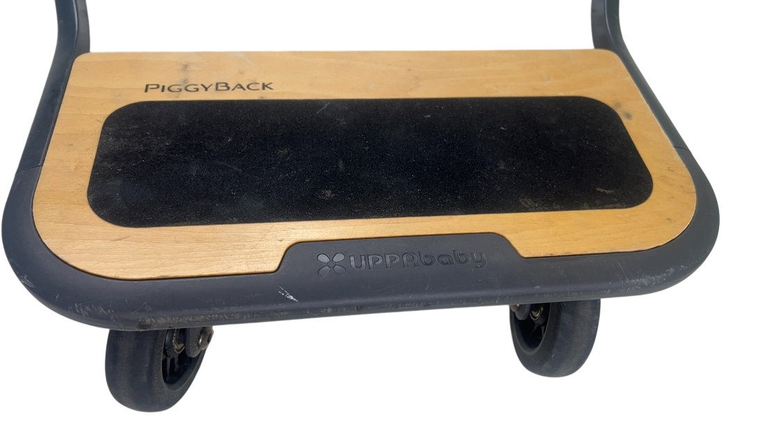Shop UPPAbaby VISTA PiggyBack Ride-Along Board (2015+), Natural Wood/Black at GoodBuy Gear