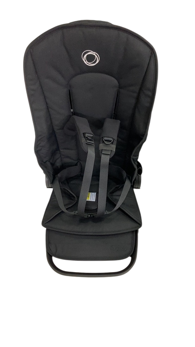 Shop Bugaboo Dragonfly Bassinet and Seat Stroller, Midnight Black, Graphite, Skyline Blue, 2024 HIDDEN SEAT REQ 5.19 at GoodBuy Gear