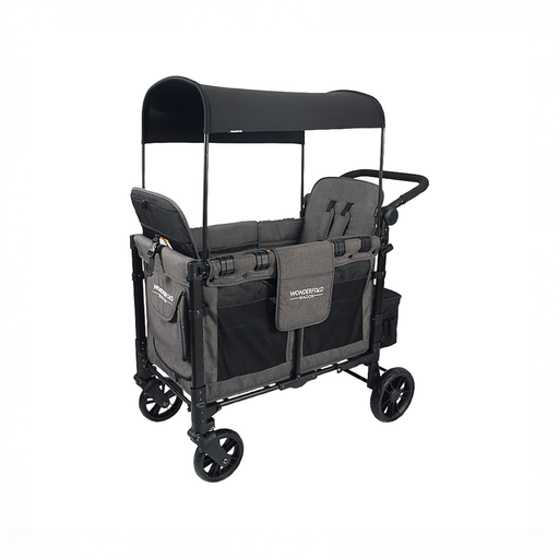 Shop Wonderfold W2 Elite Multifunctional Stroller Wagon, 2025, Charcoal Gray at GoodBuy Gear