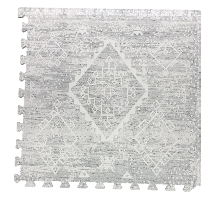 Shop House Of Noa Little Nomad Play Mat, 4x6', Gray, Ula at GoodBuy Gear