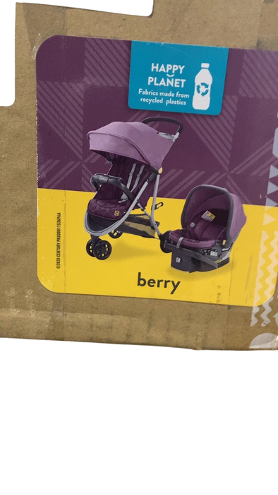 Shop Century Stroll On 3-Wheel 2-in-1 Lightweight Travel System, 2022, Berry at GoodBuy Gear