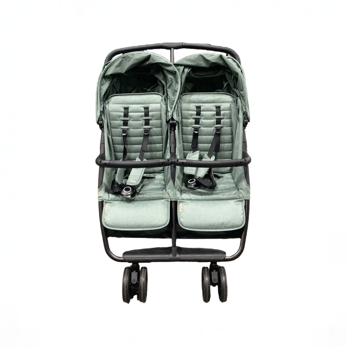 Shop Zoe The Twin V2 Double Stroller, 2025, Forest at GoodBuy Gear