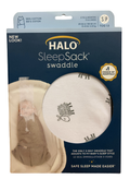 Shop Halo SleepSack Swaddle, Small, White Lamb Scribble at GoodBuy Gear