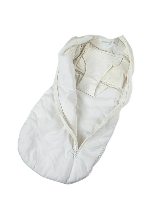 Shop Happiest Baby Sleepea Comforter Swaddle, ivory, L at GoodBuy Gear