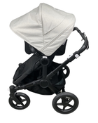 Shop Bugaboo Donkey 5 Mono Stroller, 2024, Black, Midnight Black, Misty White at GoodBuy Gear