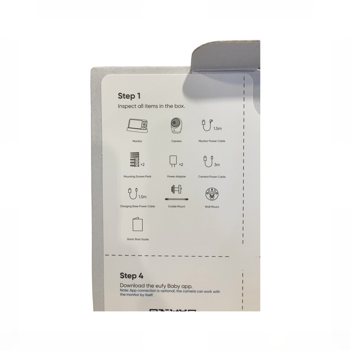 Shop Eufy Baby Monitor E21 with 4K UHD Camera, 5" Display at GoodBuy Gear