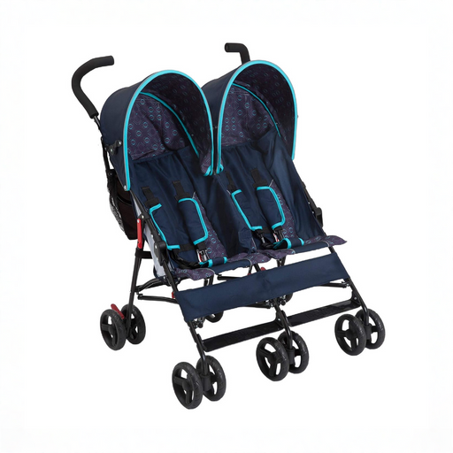 Shop Delta Children LX Side by Side Tandem Umbrella Stroller, 2026, Night Sky at GoodBuy Gear