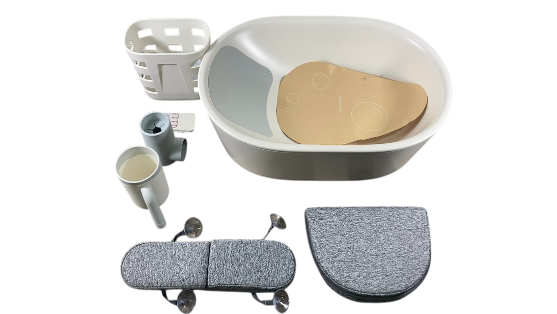 Lalo Bathtime Full Kit, Coconut