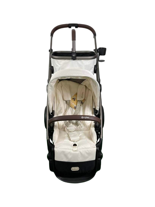 Shop Cybex Gazelle S Modular Stroller, 2023, Seashell Beige, Taupe Frame at GoodBuy Gear