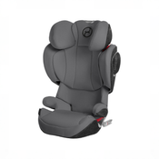 Shop Cybex Solution Z-Fix Highback Booster Seat, 2025, Manhattan Grey at GoodBuy Gear