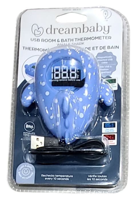 Shop Dreambaby Room & Bath Thermometer, Whale shark at GoodBuy Gear