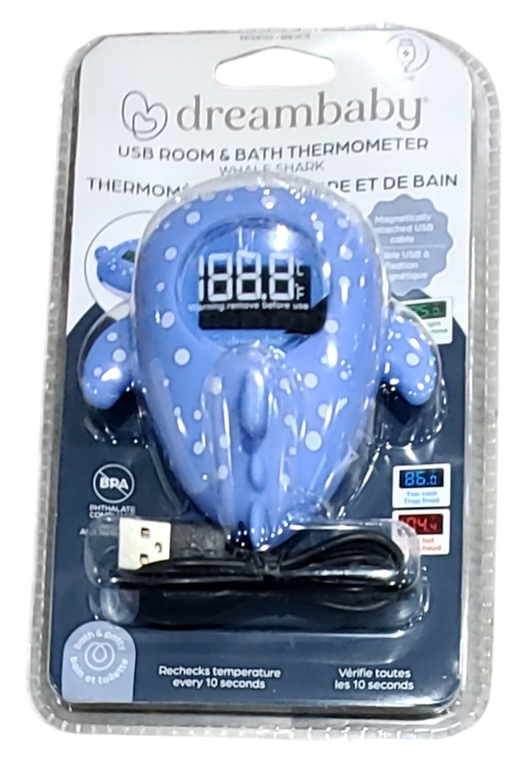 Shop Dreambaby Room & Bath Thermometer, Whale shark at GoodBuy Gear