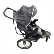 Shop Baby Trend XCEL-R8 PLUS Jogging Stroller with LED Lights, Liberty Grey at GoodBuy Gear