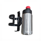 Shop Woom GLUG Stainless Steel Bottle + Bottle Cage, Stainless at GoodBuy Gear