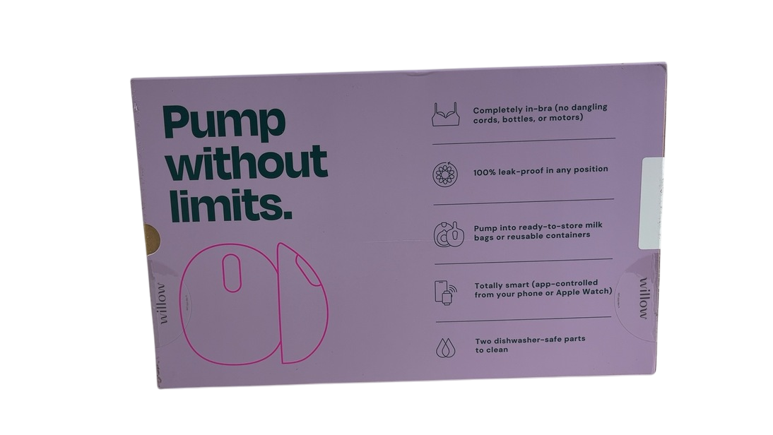 Shop Willow Go Wearable Breast Pump, 21mm & 24mm, Double at GoodBuy Gear