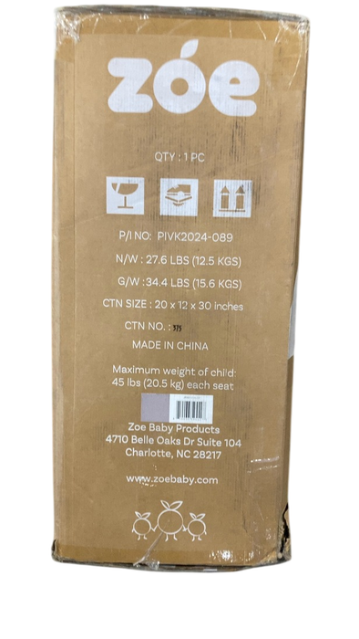 Shop Zoe The Journey Stroller, Oat, 2024 at GoodBuy Gear